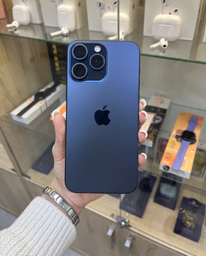 iPhone 15 Pro Max 256 ГБ синий титан (Trade-in)