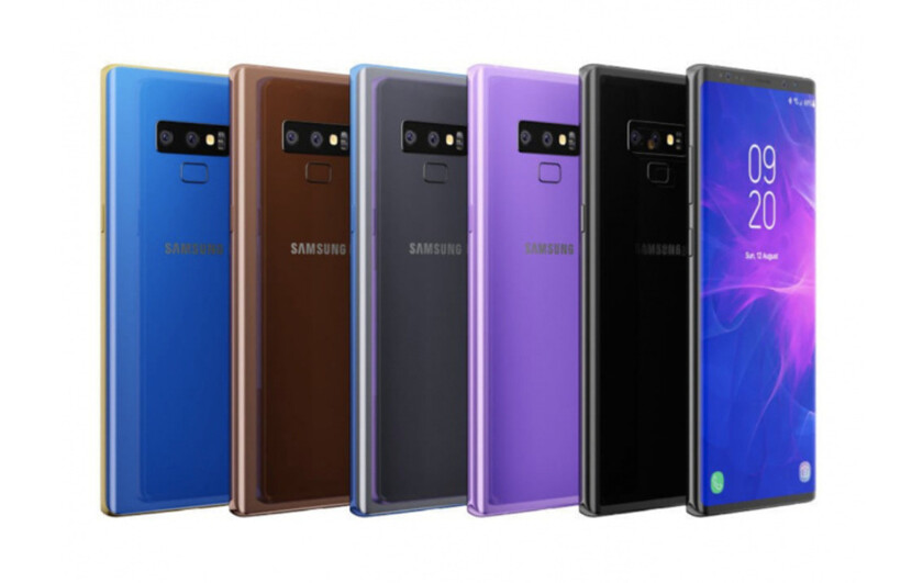 Samsung Galaxy N9 (2 sim) 128gb фиолетовый